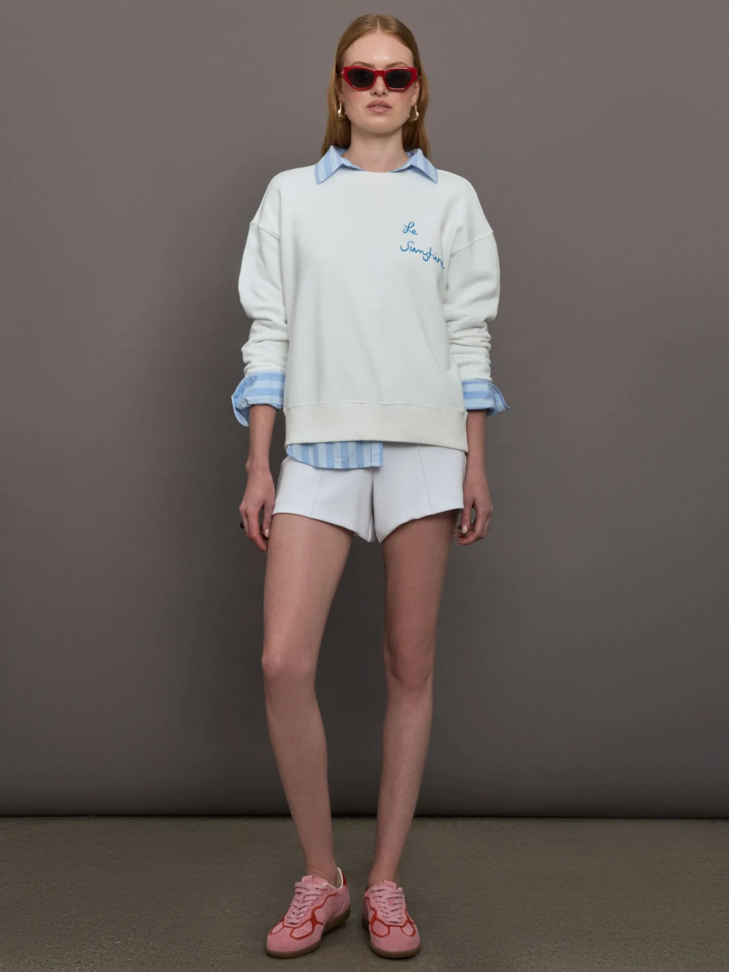 Ex-Boyfriend Le Sunshine Sweatshirt - White sold by Carbon38 product image thumbnail 2