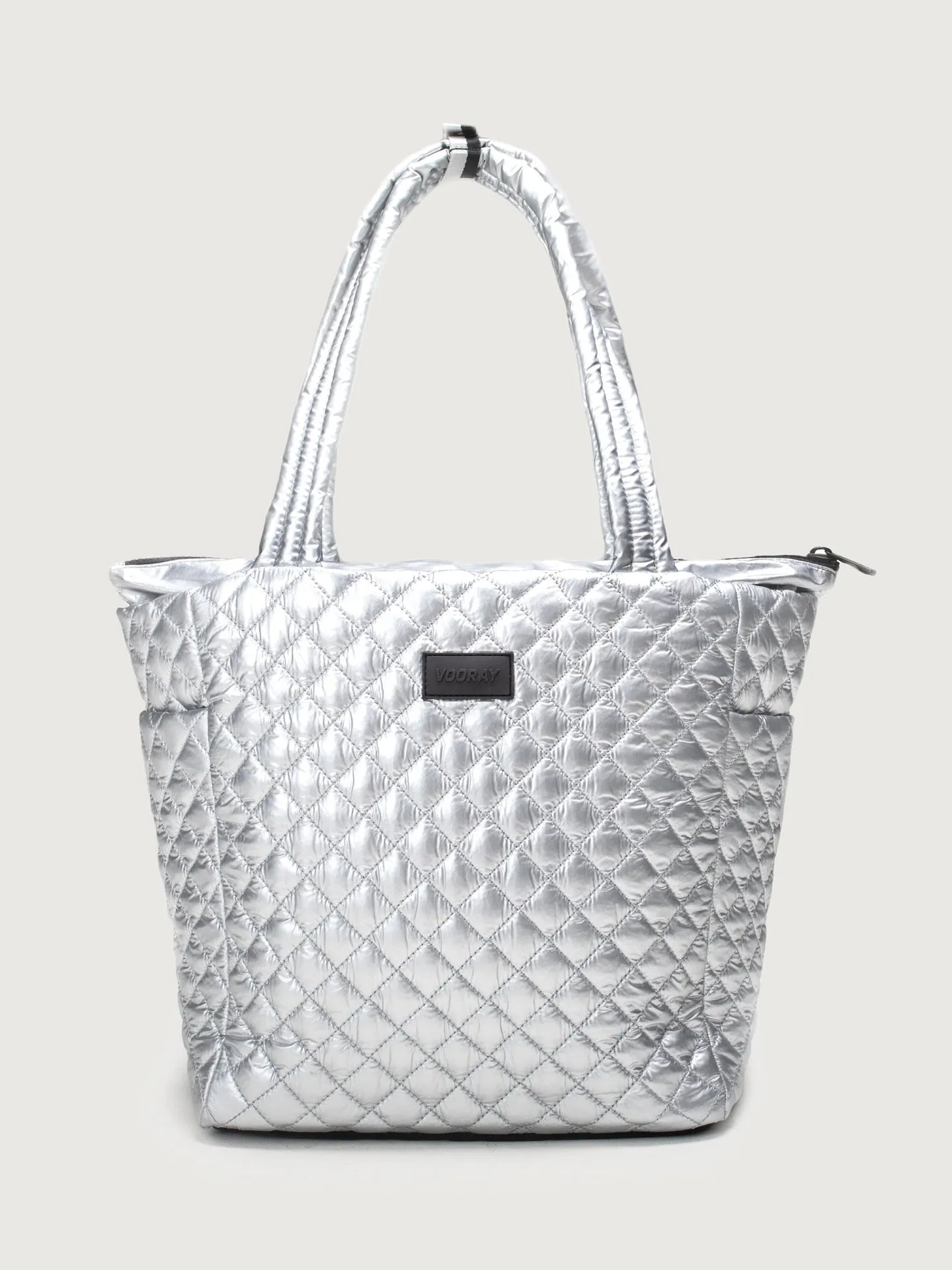 Naomi Tote Quilted - Quilted Silver sold by Carbon38
