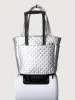 Naomi Tote Quilted - Quilted Silver sold by Carbon38