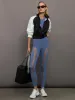 Sheer Spliced Legging in Melt - Blue Horizon sold by Carbon38
