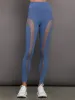Sheer Spliced Legging in Melt - Blue Horizon sold by Carbon38