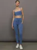 High Rise Sport Pocket Legging in Melt - Blue Horizon sold by Carbon38