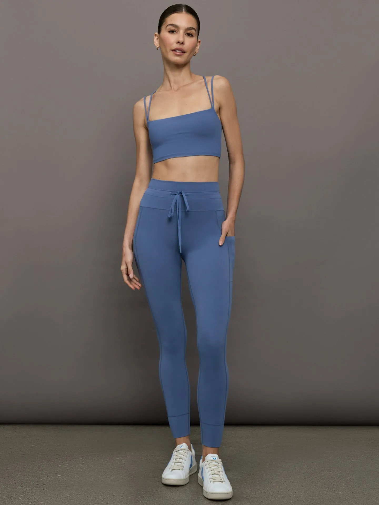 High Rise Sport Pocket Legging in Melt - Blue Horizon sold by Carbon38 product image thumbnail 2