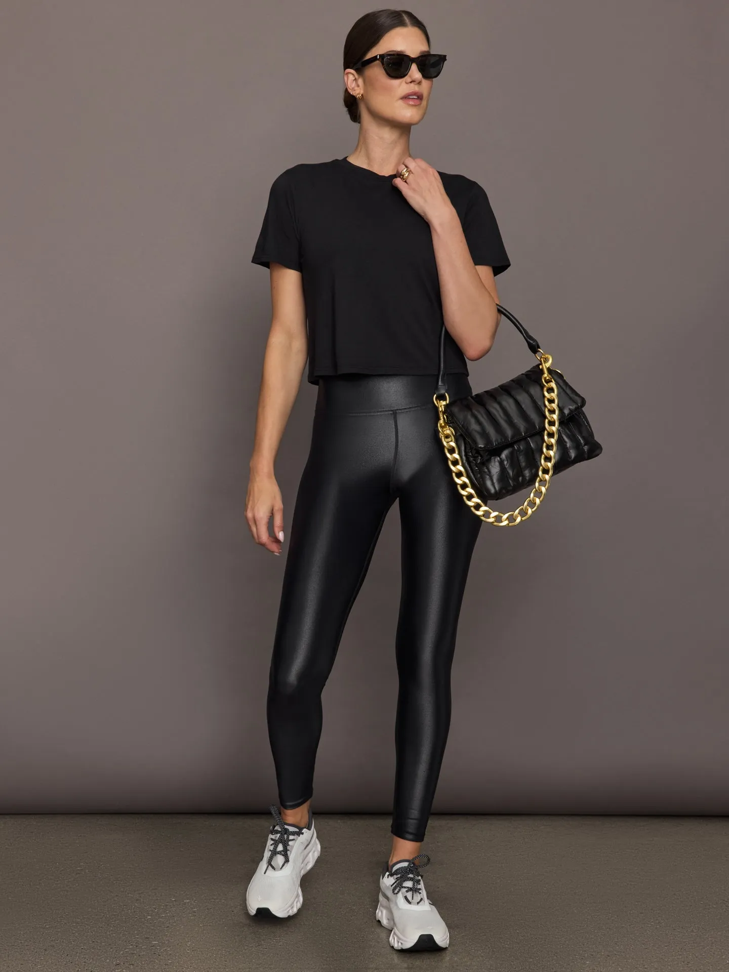 Boxy Crop Tee - Black sold by Carbon38 product image thumbnail 2