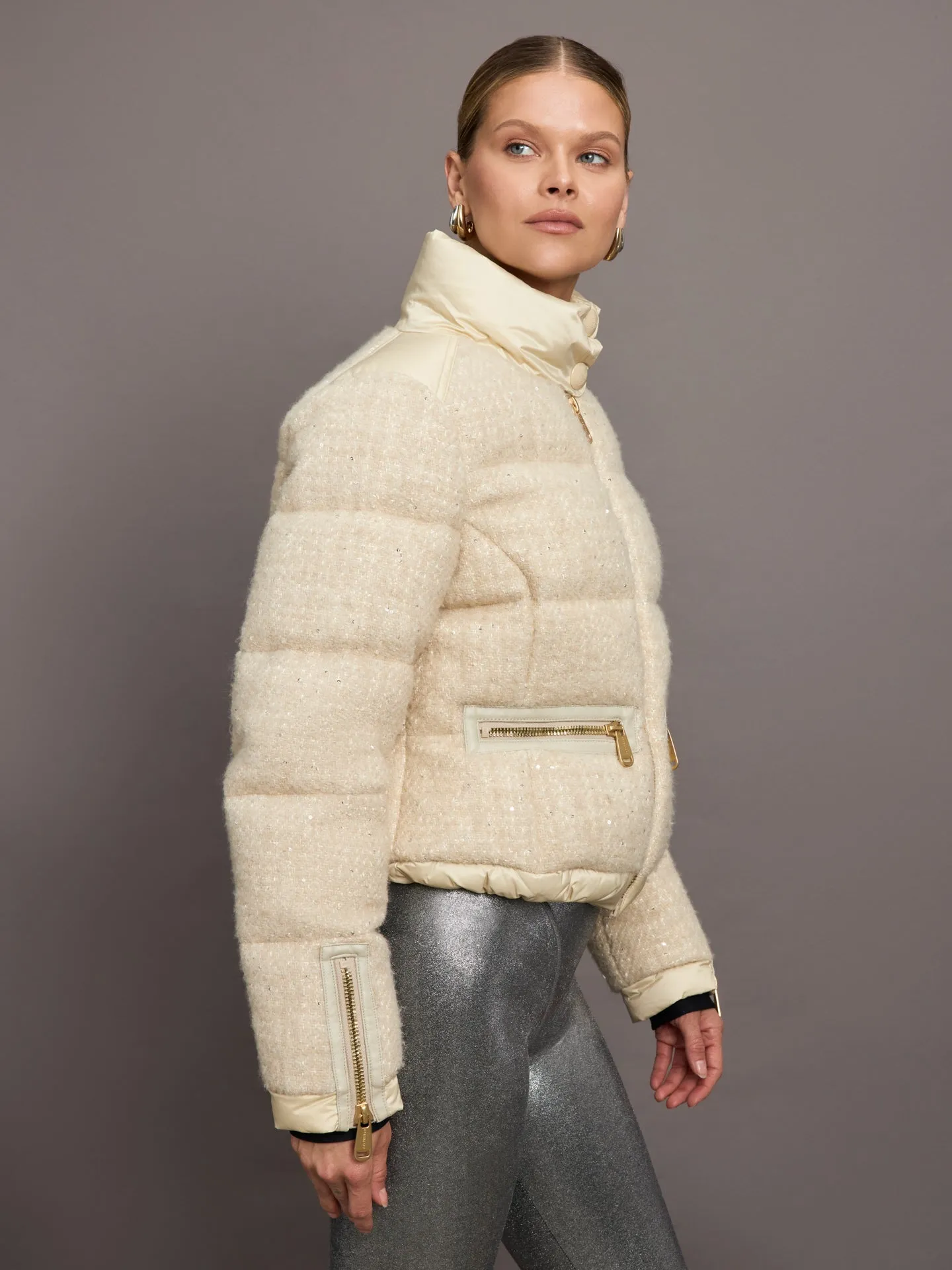 Chamonix Ski Jacket - Cream sold by Carbon38 product image thumbnail 3