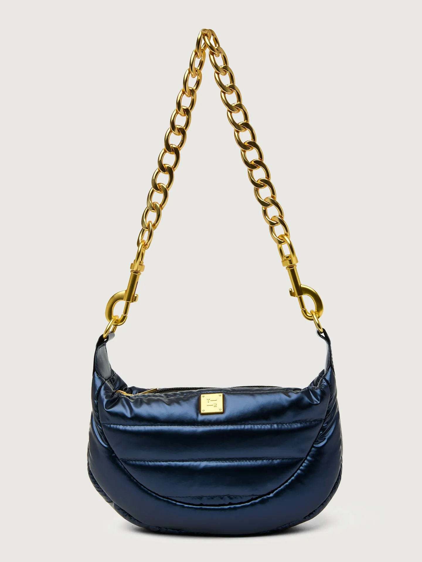 Tiny Dancer - Pearl Indigo/Gold Hardware sold by Carbon38