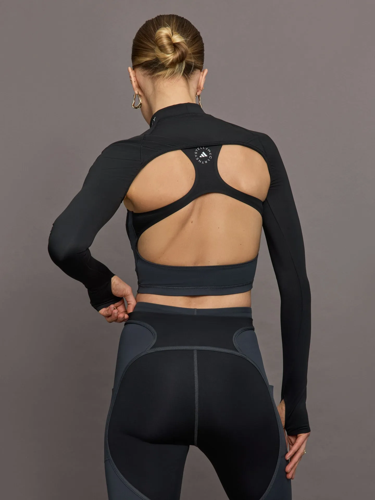 aSMC Mock Neck Sleeves - Black sold by Carbon38 product image thumbnail 3