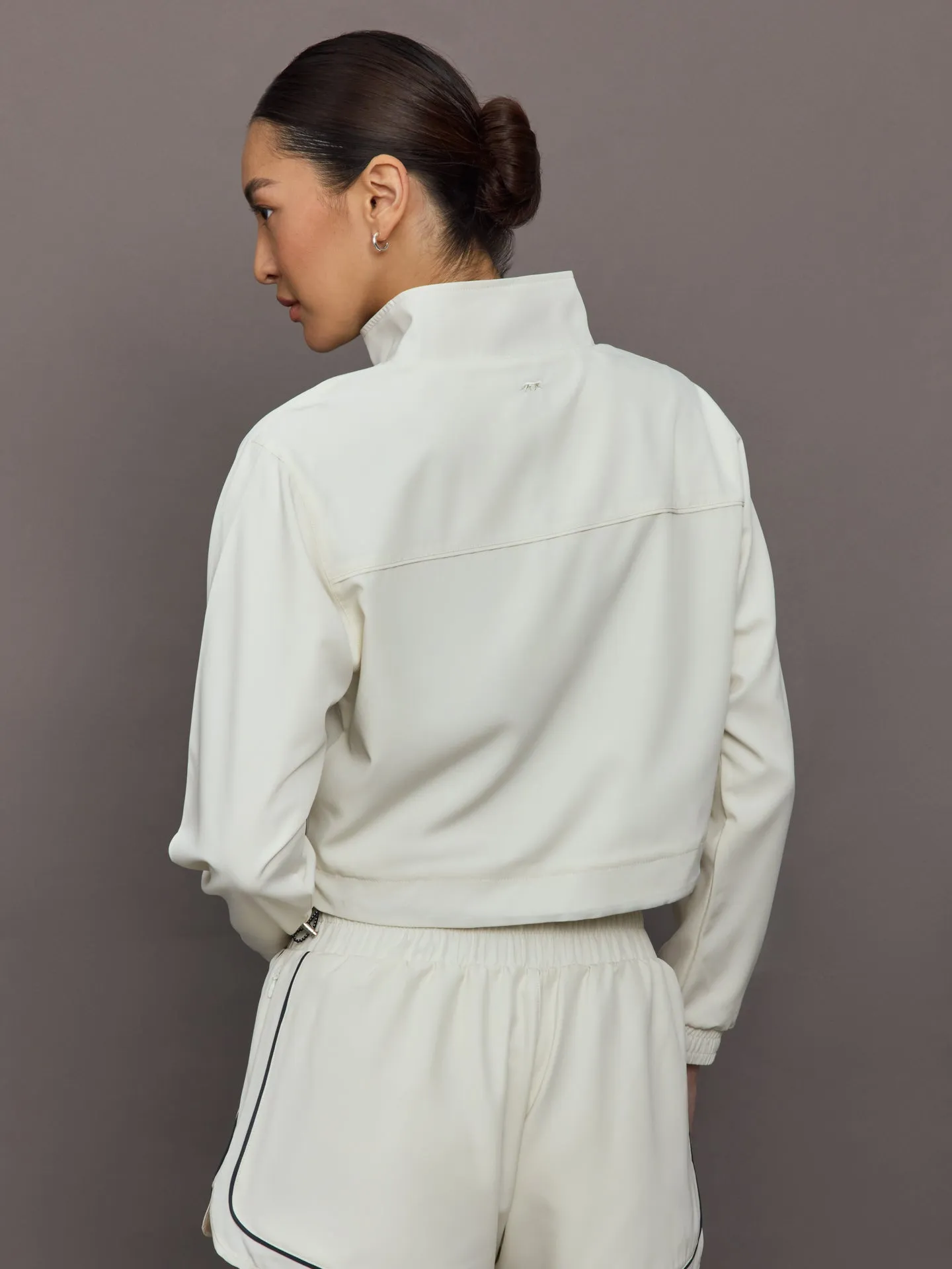 Nicole Cropped Jacket - Ecru sold by Carbon38 product image thumbnail 4