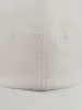 Lo Linen Baseball Cap - Optic White Linen sold by Carbon38