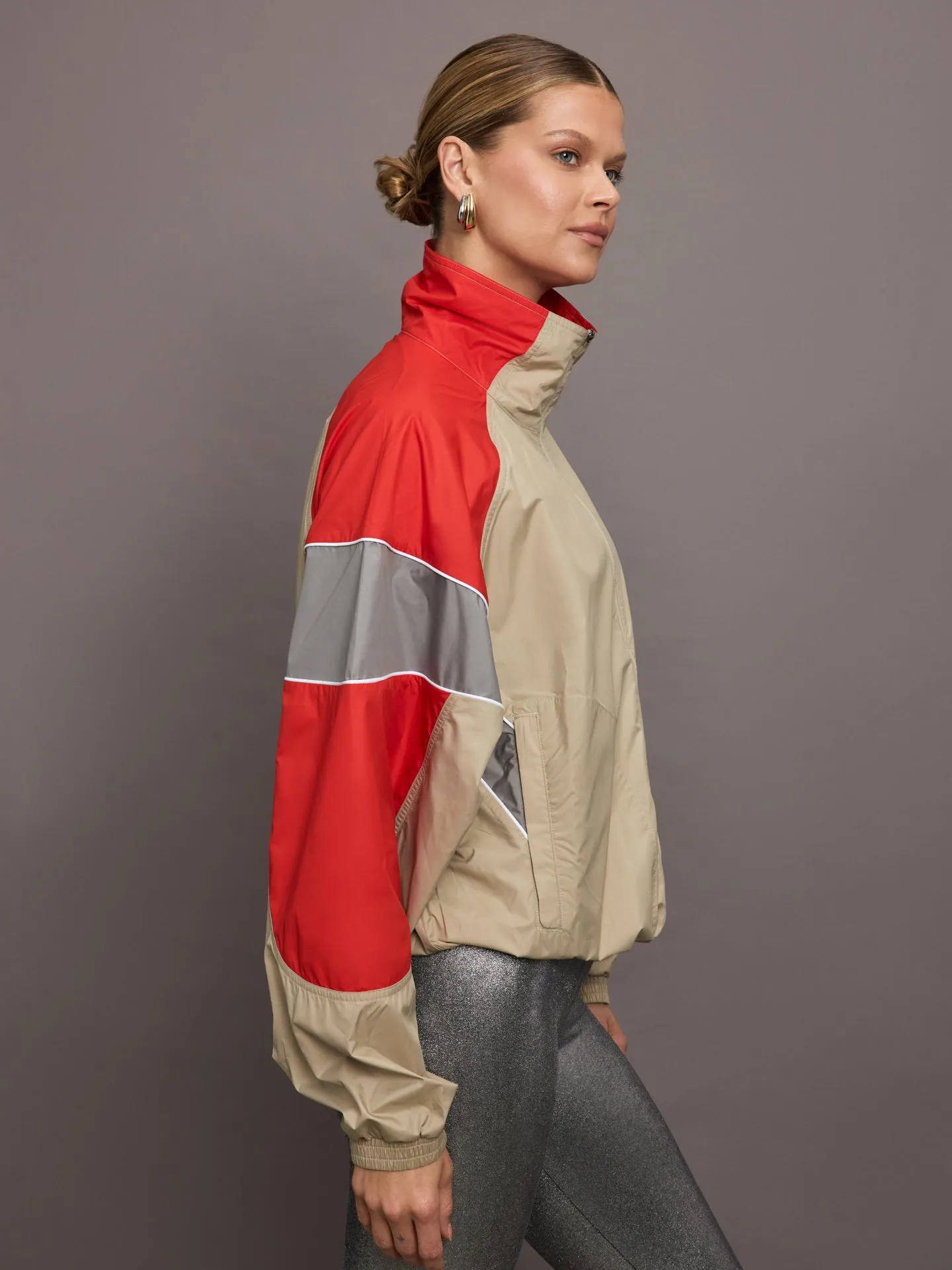 aSMC Track Top - Desert Sand-Smc/Active Red sold by Carbon38 product image thumbnail 3