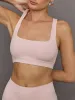 Racerback Bra in Ribbed Melt - Lotus sold by Carbon38