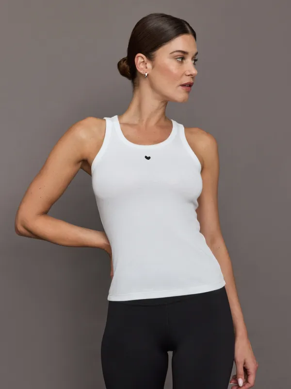 Kerri Rosenthal Tank - White sold by Carbon38