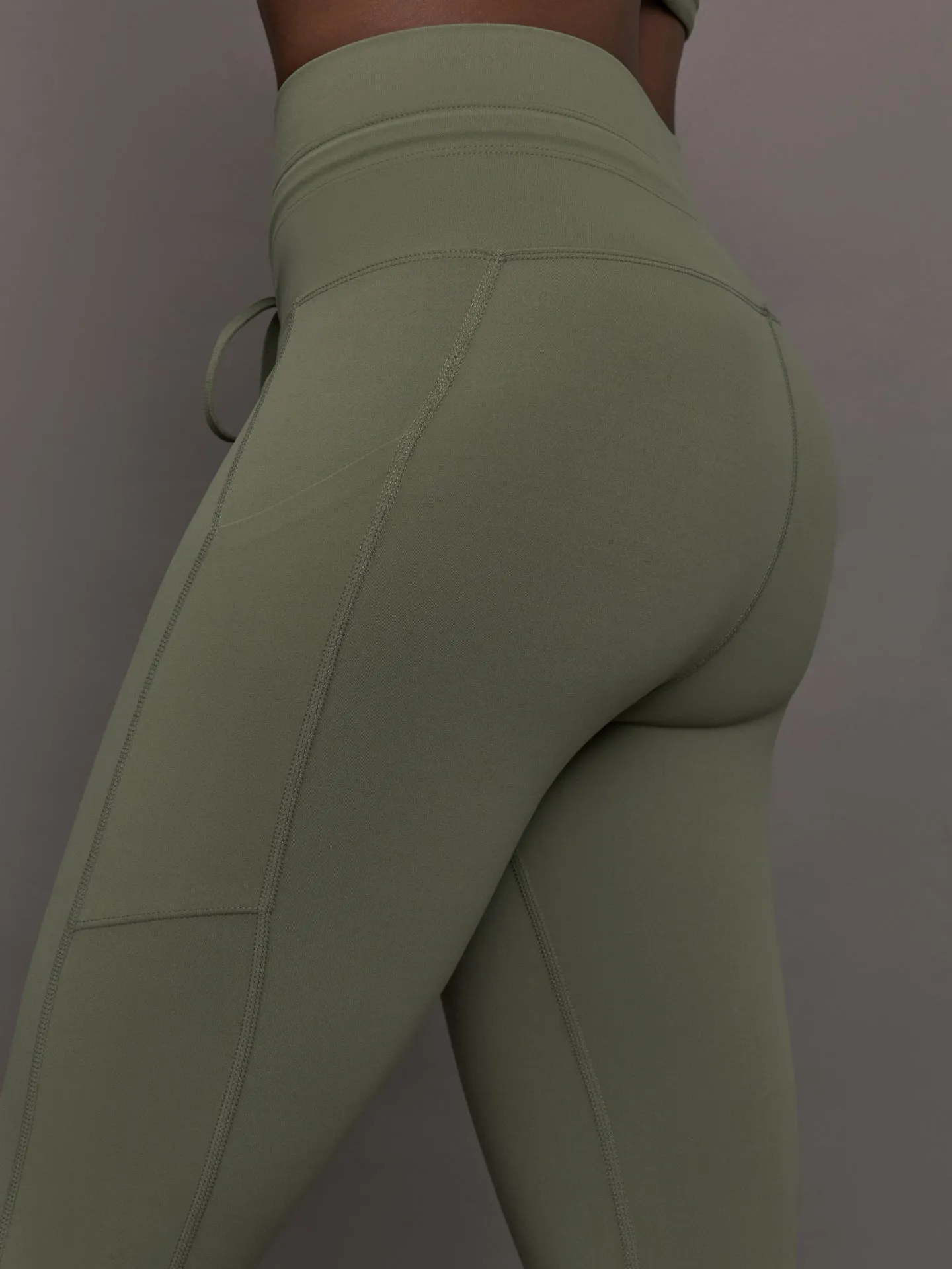 High Rise Sport Pocket Legging in Melt - Moss sold by Carbon38 product image thumbnail 5