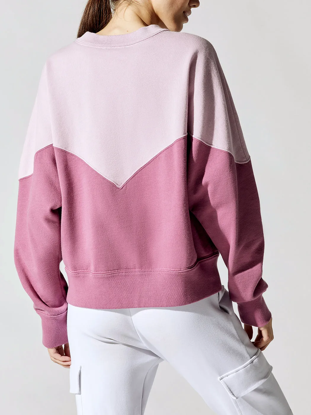 Houston Sweatshirt - Rosewood sold by Carbon38 product image thumbnail 2