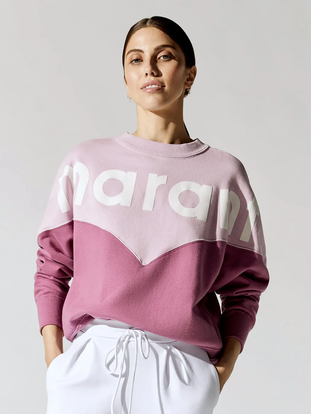 Houston Sweatshirt - Rosewood sold by Carbon38