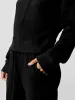 French Terry Hooded Sweatshirt - Black sold by Carbon38