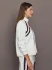 Pacific Morgan Zip Up Jacket - White sold by Carbon38