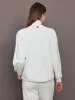 Pacific Morgan Zip Up Jacket - White sold by Carbon38