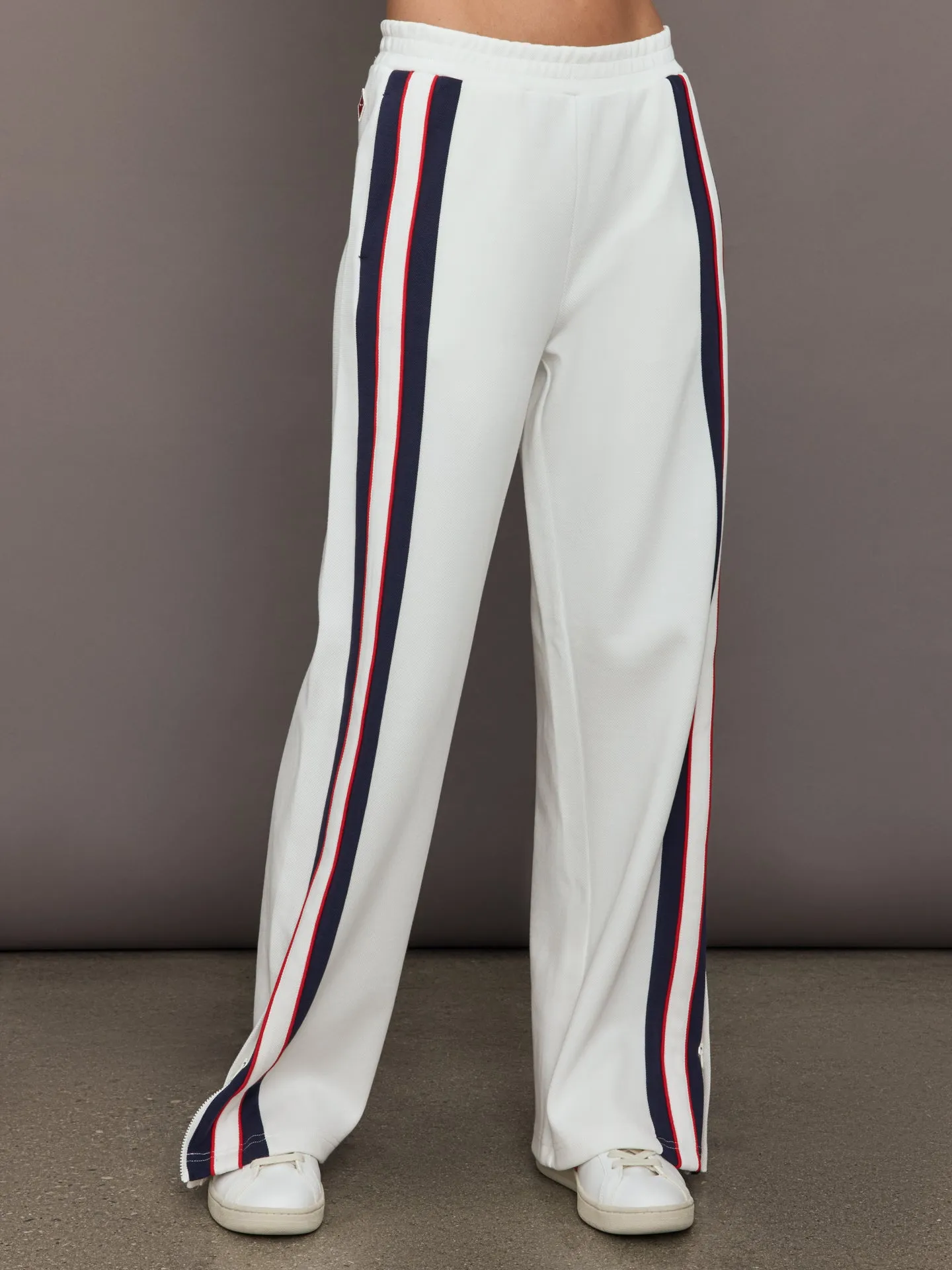 Pacific Wide Leg Cody Pant - White sold by Carbon38