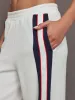Pacific Wide Leg Cody Pant - White sold by Carbon38