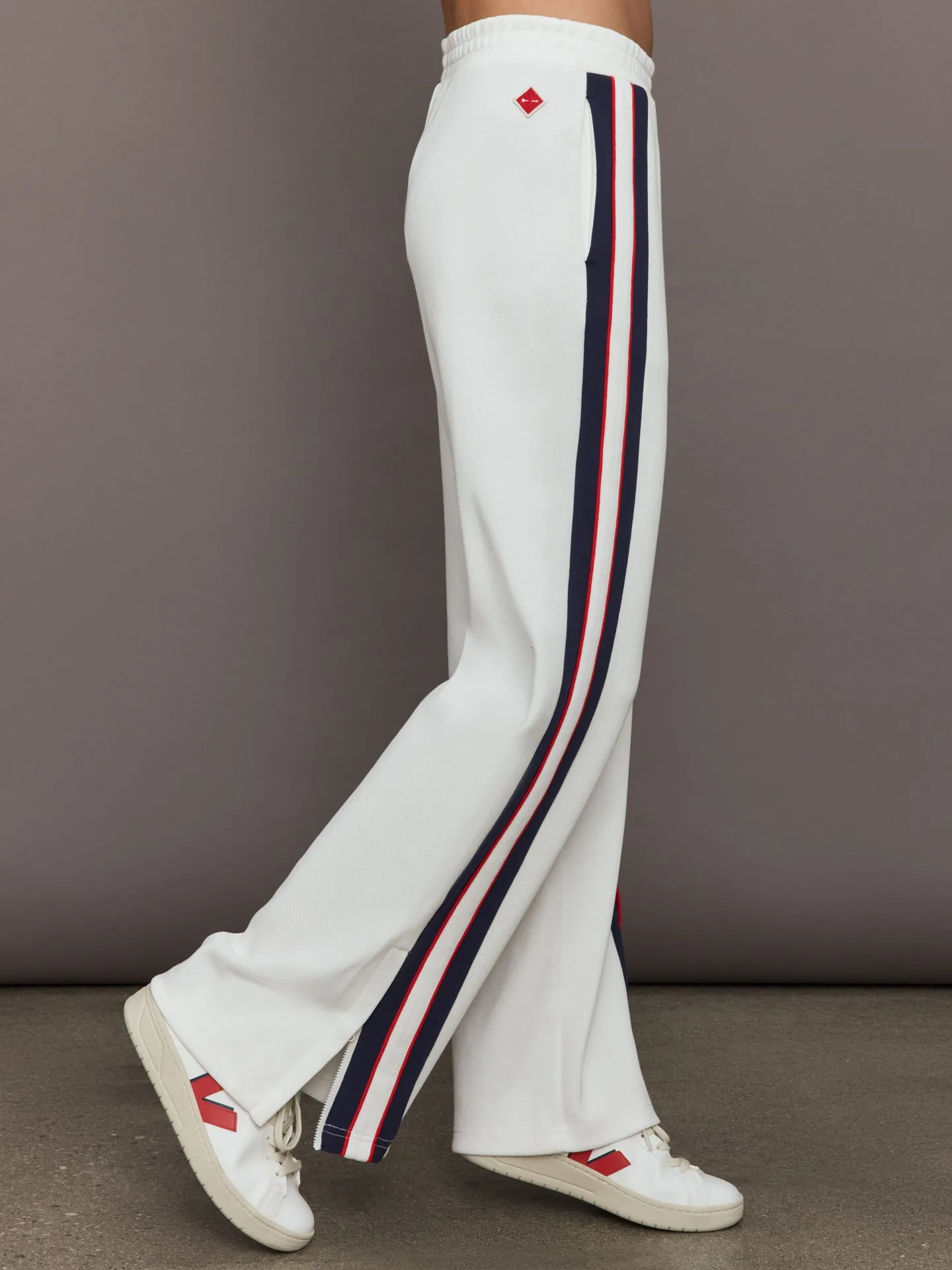 Pacific Wide Leg Cody Pant - White sold by Carbon38 product image thumbnail 3