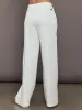Pacific Wide Leg Cody Pant - White sold by Carbon38