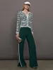 Les Border Freya Knit Pant - Green sold by Carbon38