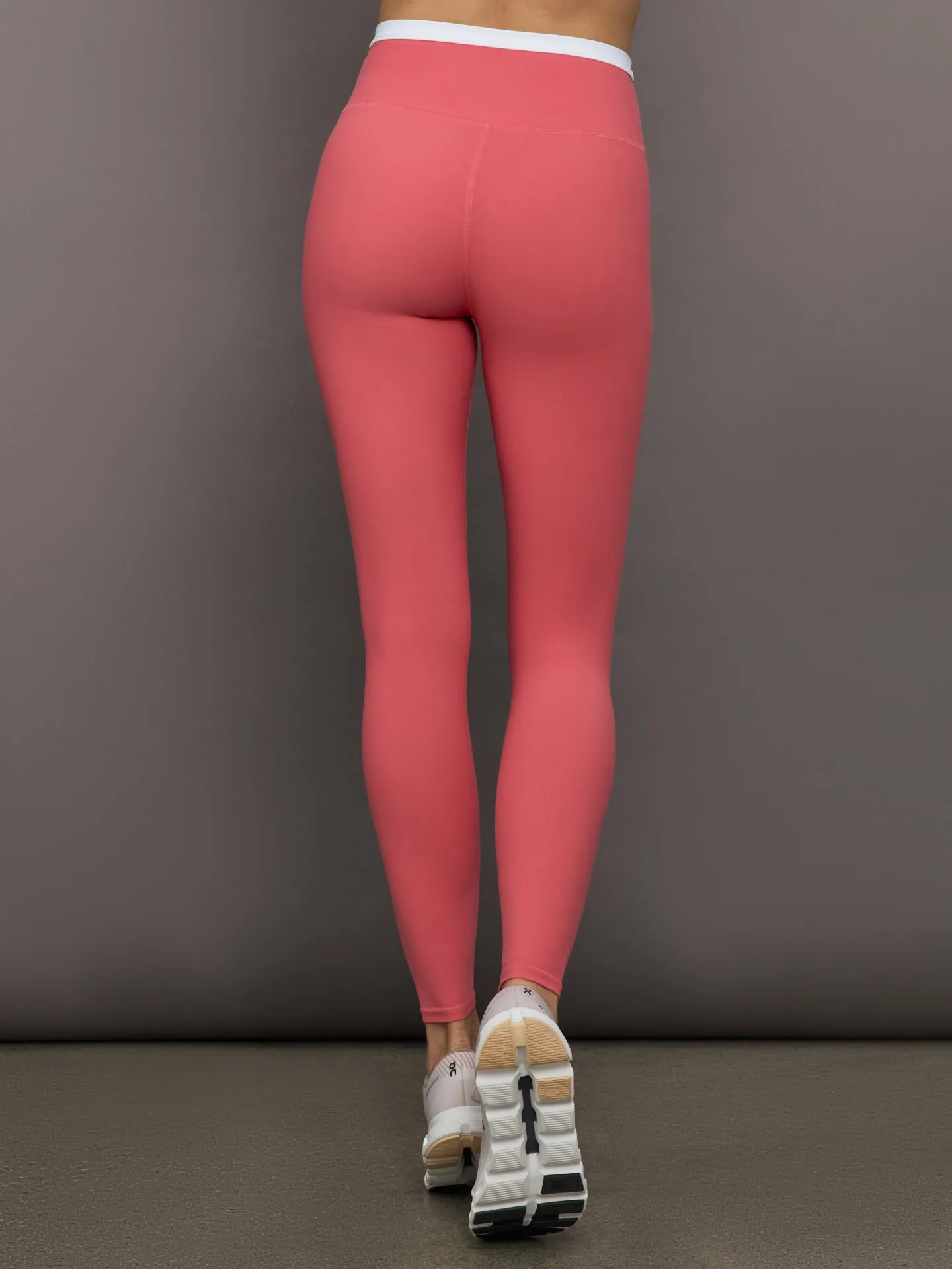 Contrast Waistband Legging in Melt - Rosewood / White sold by Carbon38 product image thumbnail 4