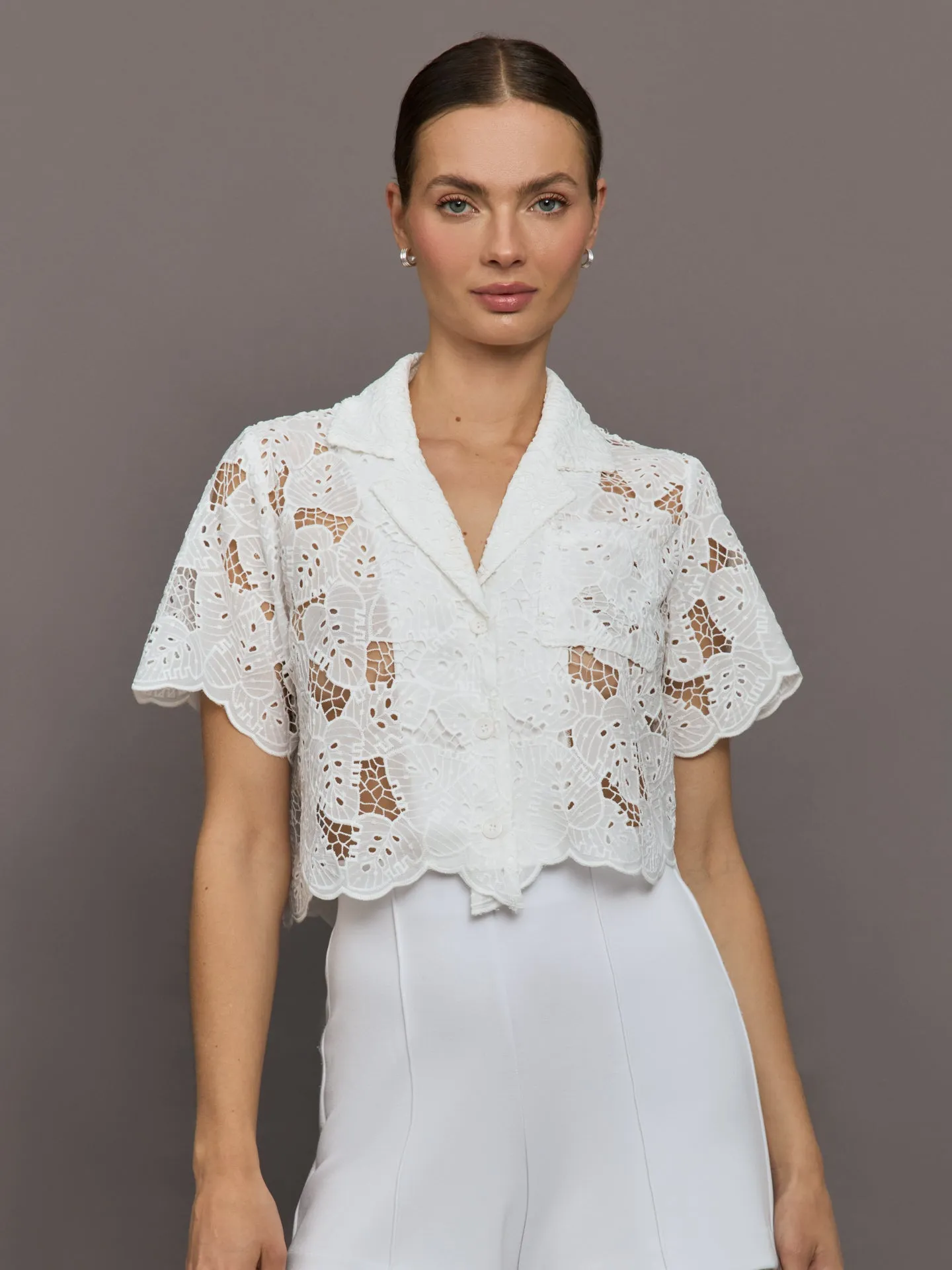 Resort Shirt - White sold by Carbon38