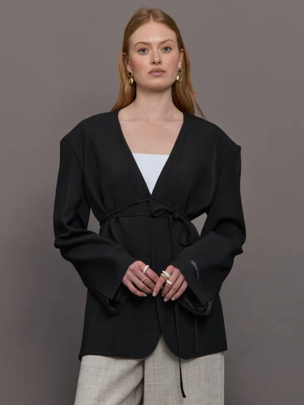 Indiana Blazer - Black sold by Carbon38