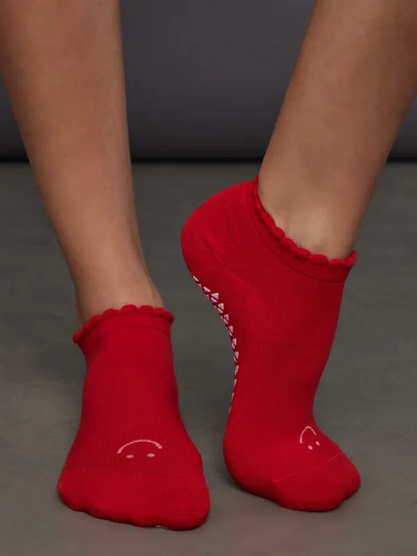 Happy Full Foot - Red sold by Carbon38