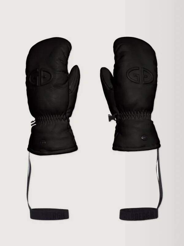 Hilja Ski Mittens - Black sold by Carbon38
