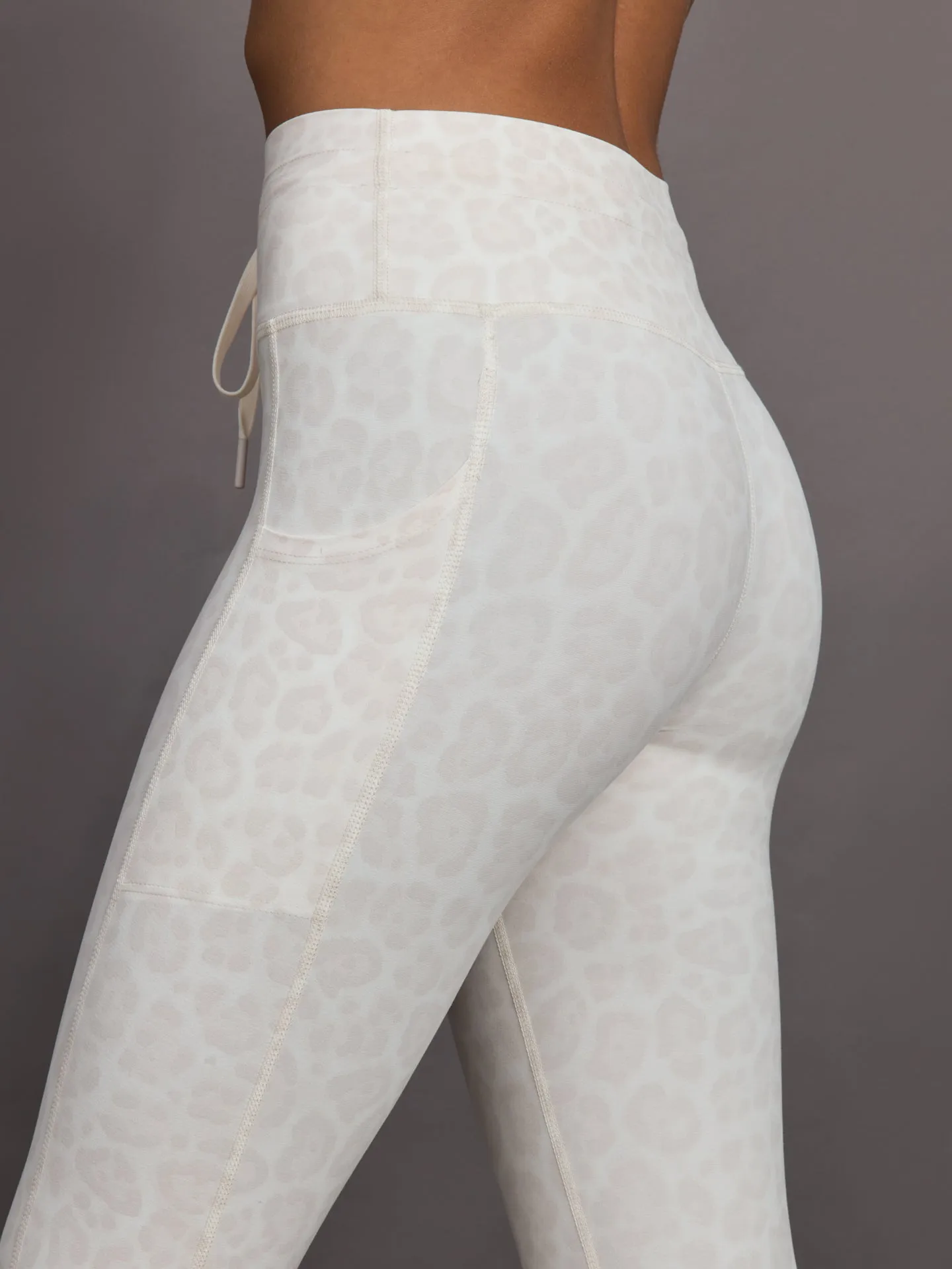 High Rise Sport Pocket Legging in Melt - Snow Leopard sold by Carbon38 product image thumbnail 5
