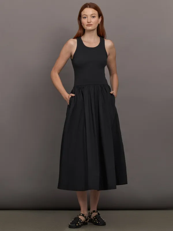 KR Tank Dress - Black sold by Carbon38