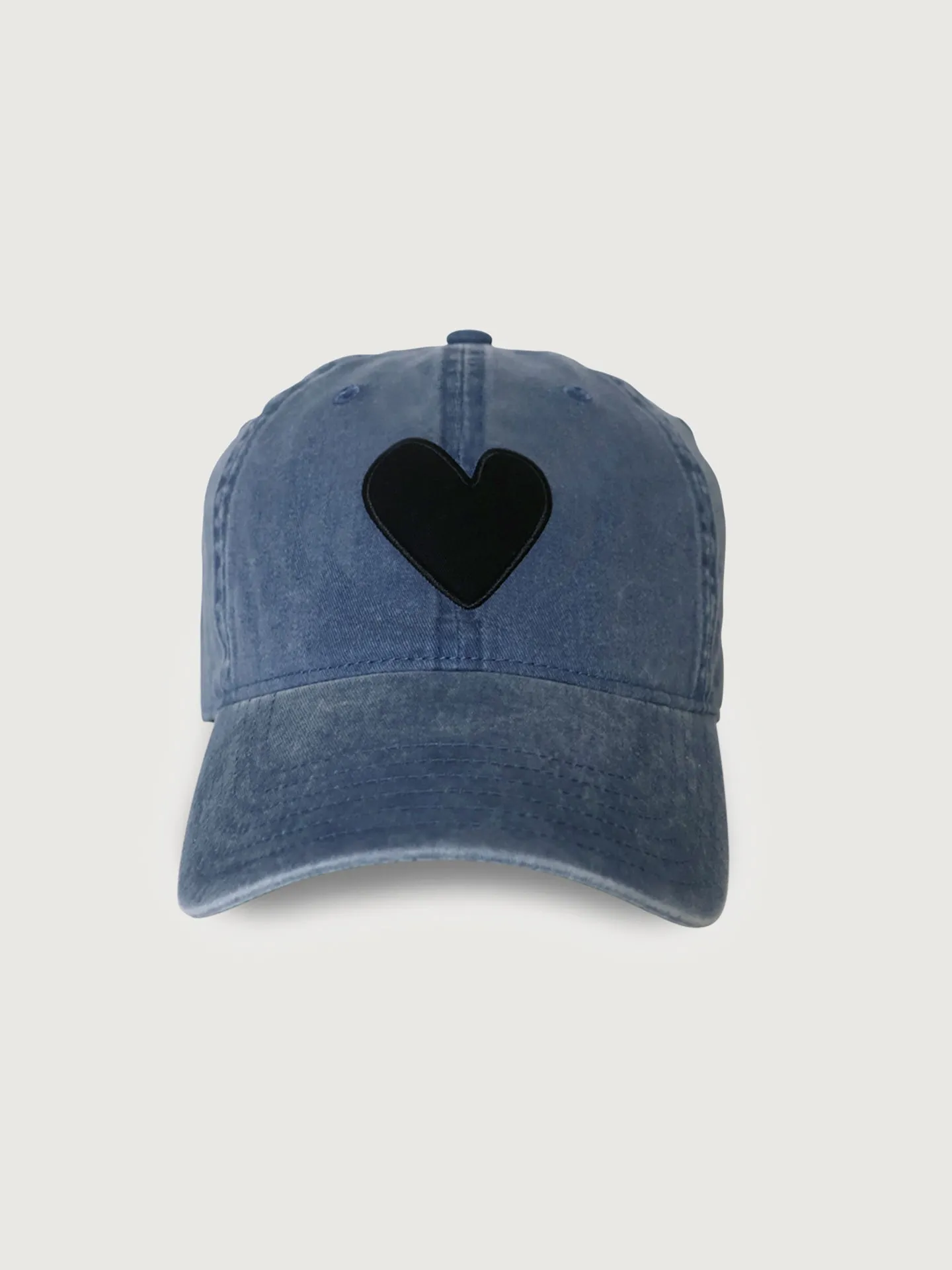 KR Imperfect Heart Hat - Denim-Black sold by Carbon38
