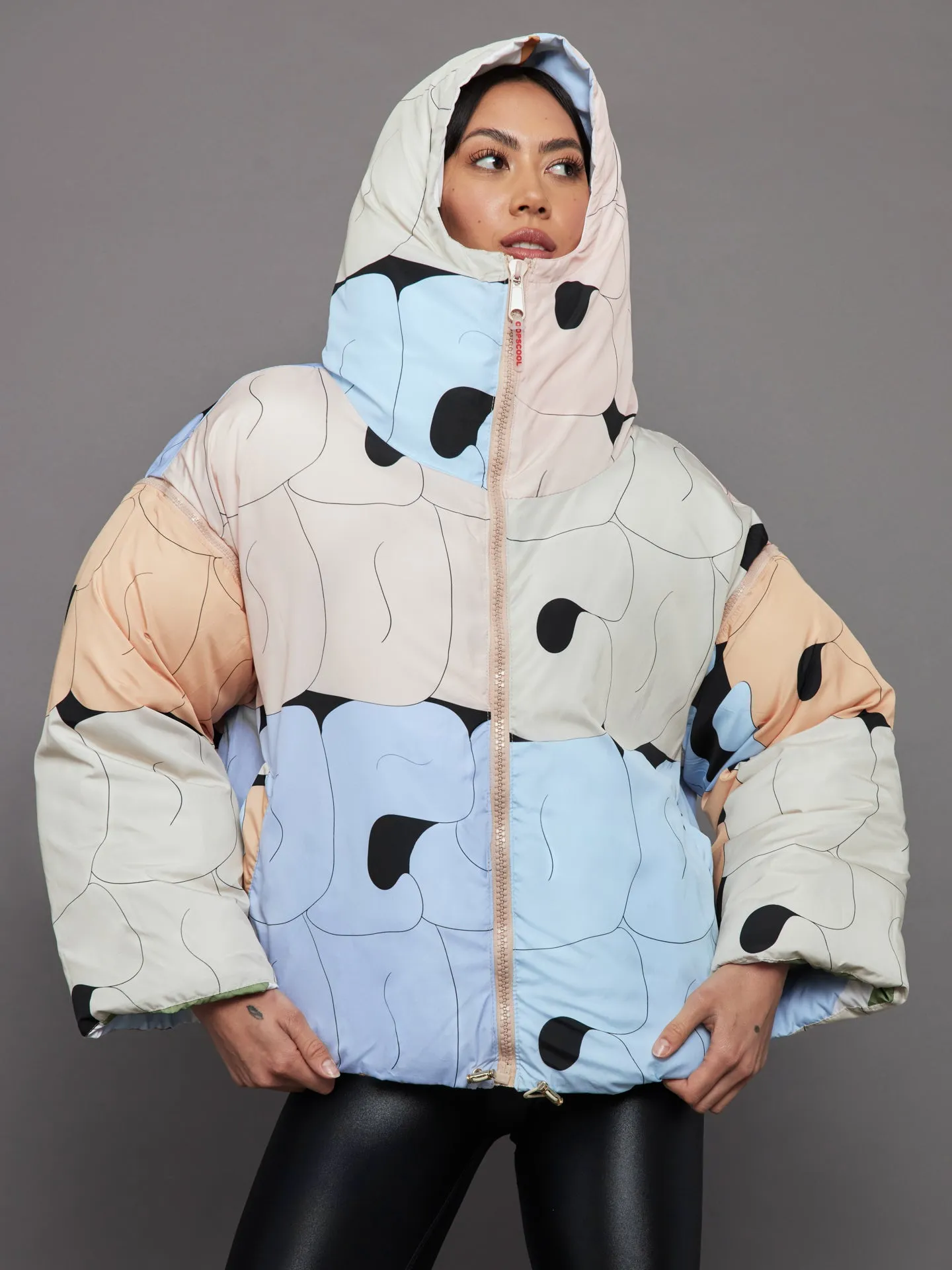Storm Puffer Jacket - Multi sold by Carbon38 product image thumbnail 4
