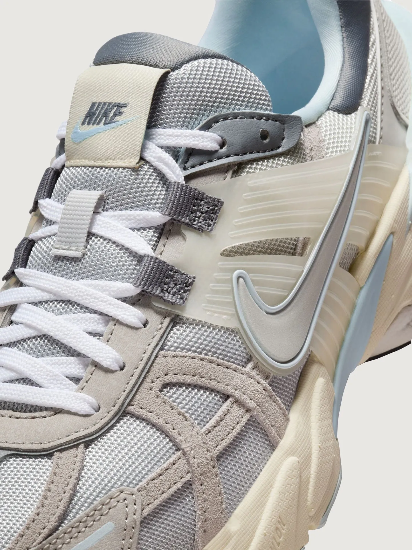 Nike V2K Run - Light Bone/MTLC Platinum-LT Iron Ore sold by Carbon38 product image thumbnail 3