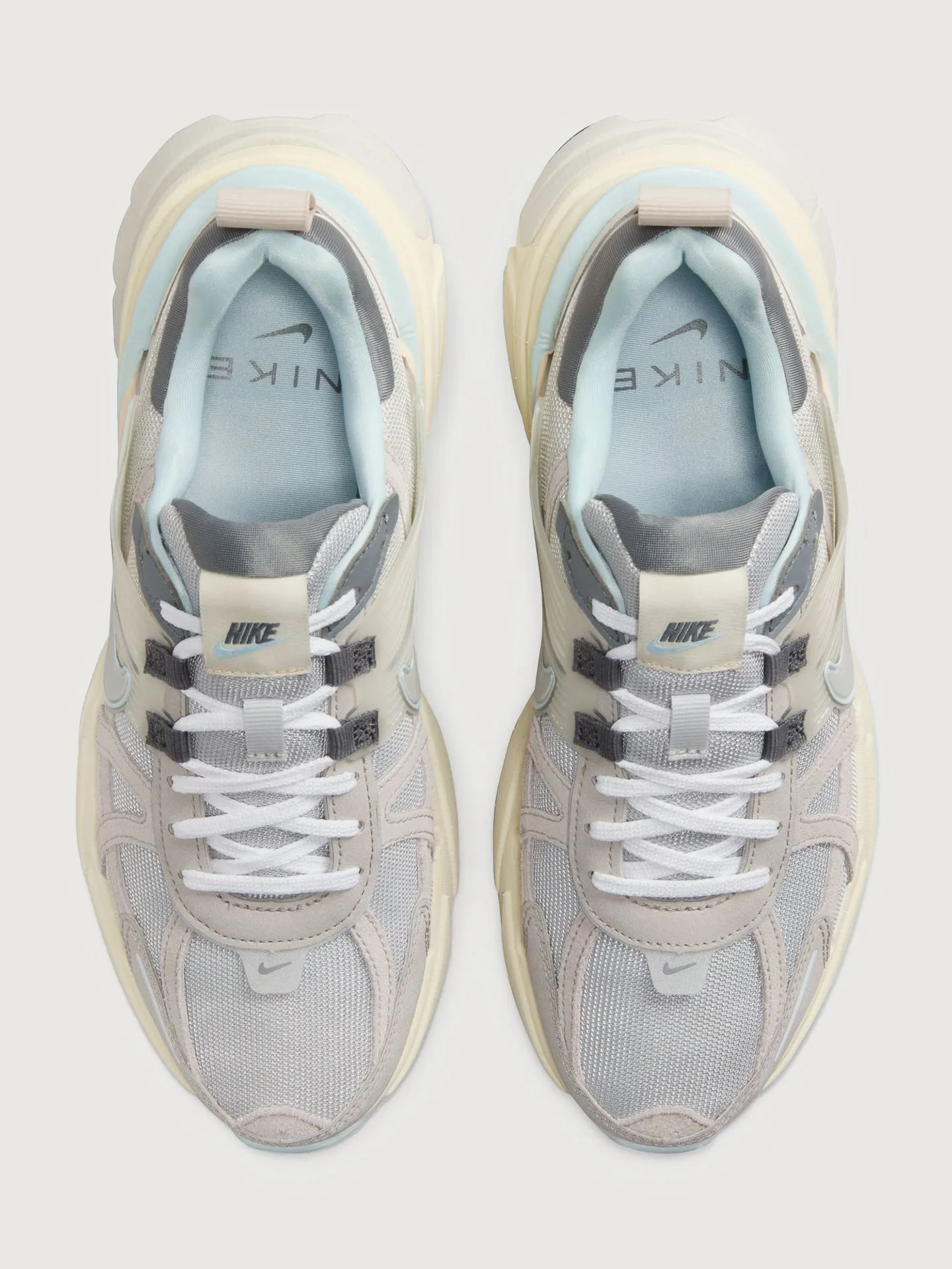 Nike V2K Run - Light Bone/MTLC Platinum-LT Iron Ore sold by Carbon38 product image thumbnail 4