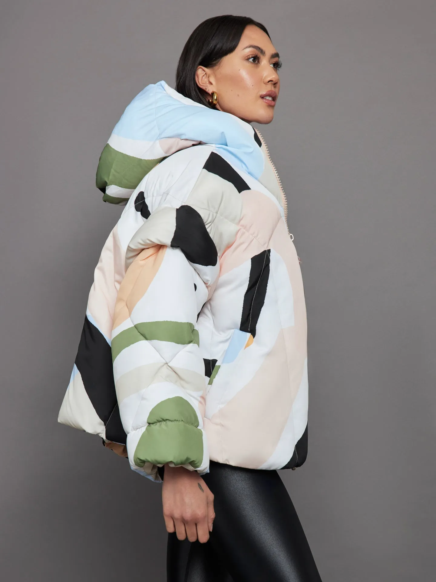 Storm Puffer Jacket - Multi sold by Carbon38 product image thumbnail 3