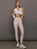 High Rise 7/8 Legging in Takara Shine - Lotus sold by Carbon38