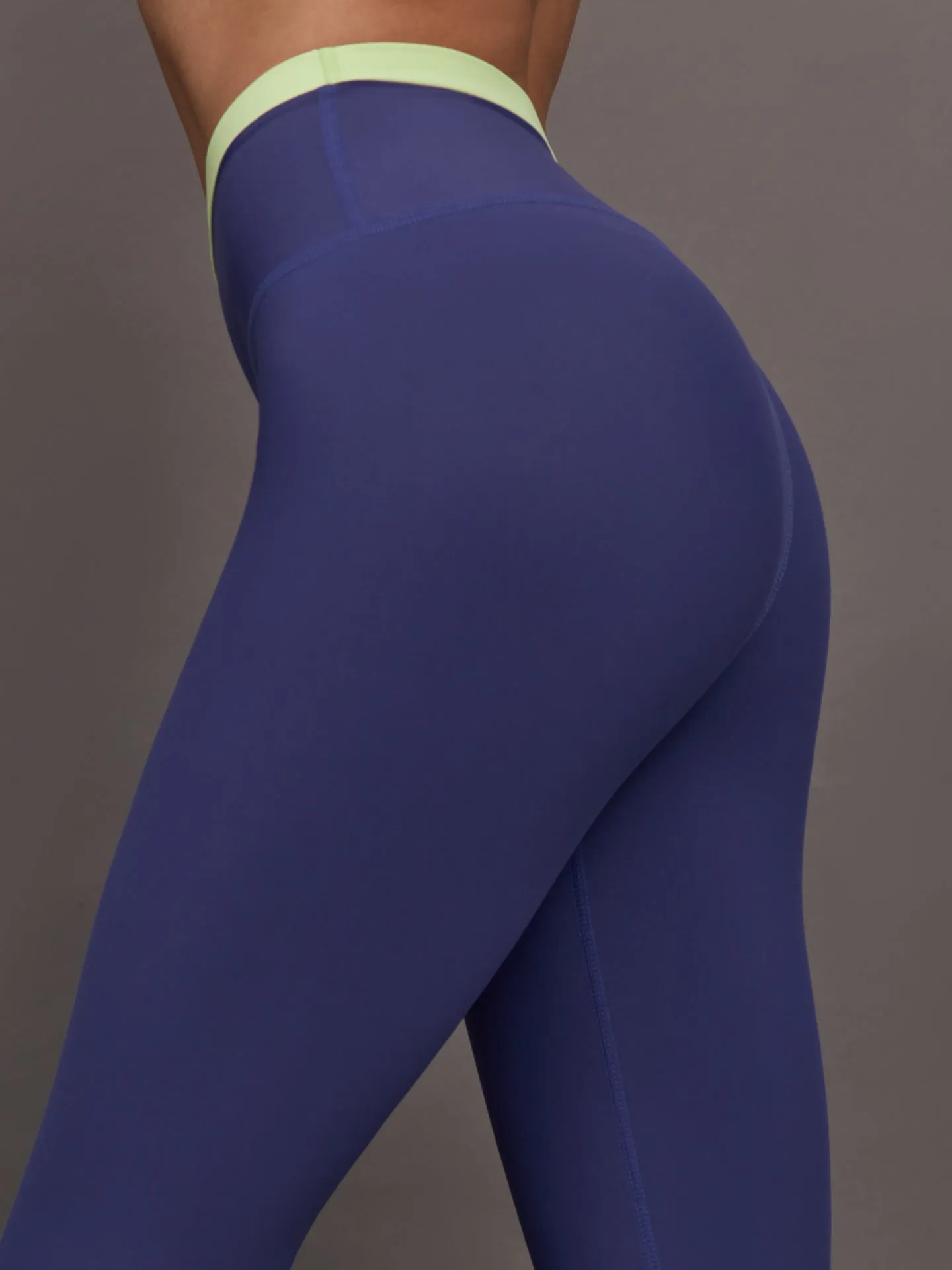 Contrast Waistband Legging in Melt - Future Dusk / Matcha sold by Carbon38 product image thumbnail 5