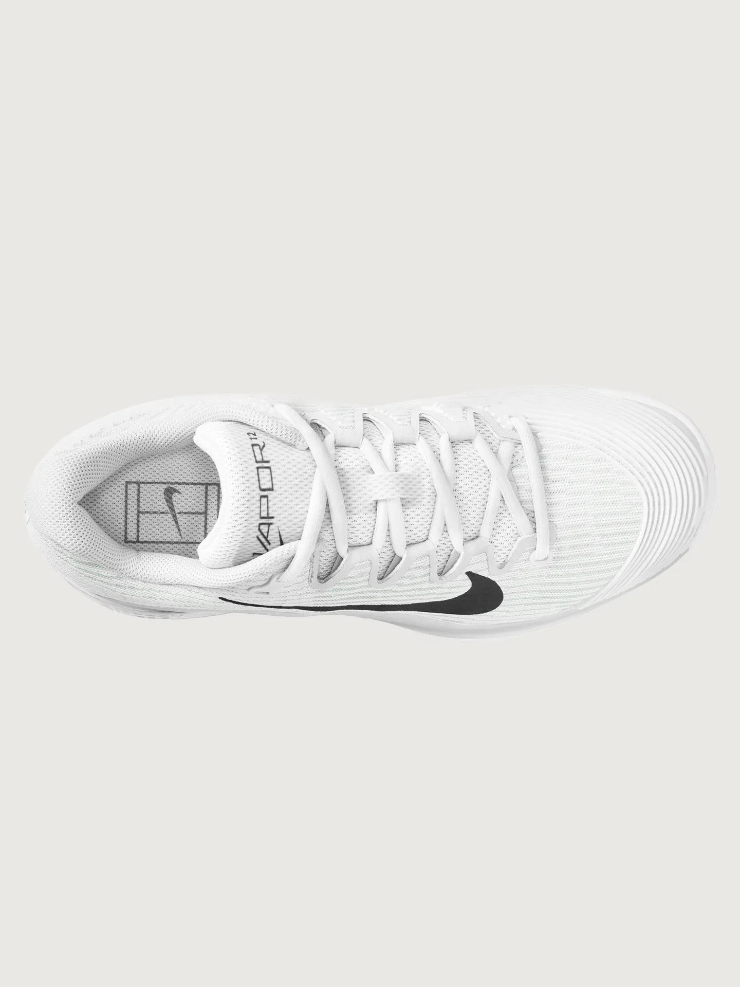 Nike Vapor 12 - White/Black-Summit White sold by Carbon38 product image thumbnail 5