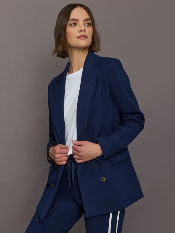 Double Breasted Blazer - Navy made by Carbon38