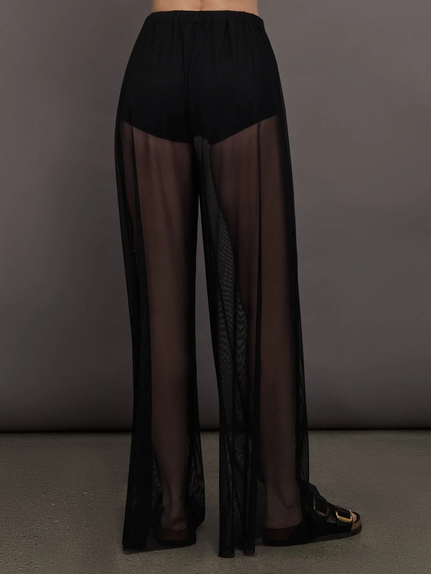 Sheer Pleat Pant - Black sold by Carbon38 product image thumbnail 4