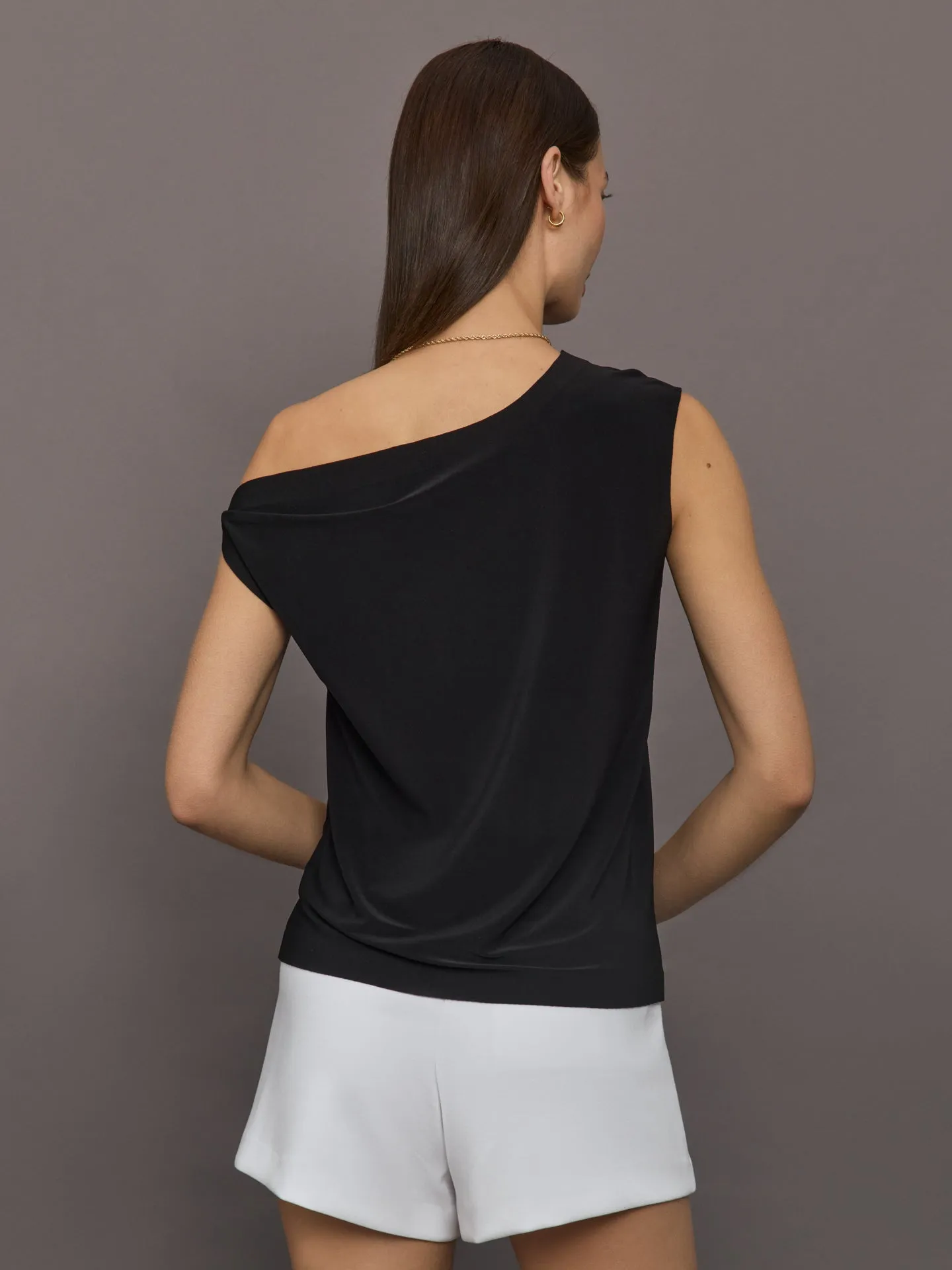 Drop Shoulder top - Black sold by Carbon38 product image thumbnail 2