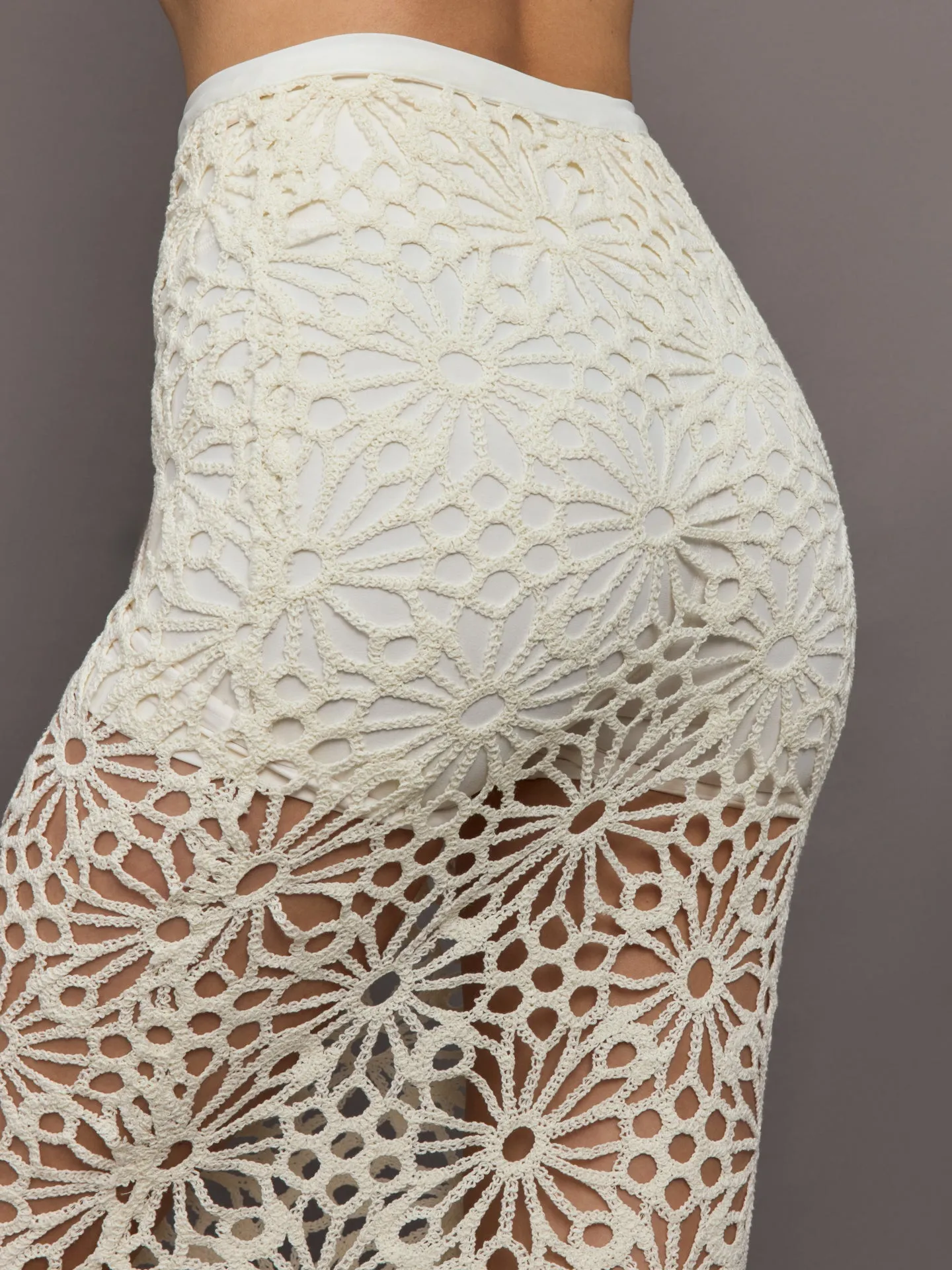 Obie Long Skirt - Cream sold by Carbon38 product image thumbnail 5