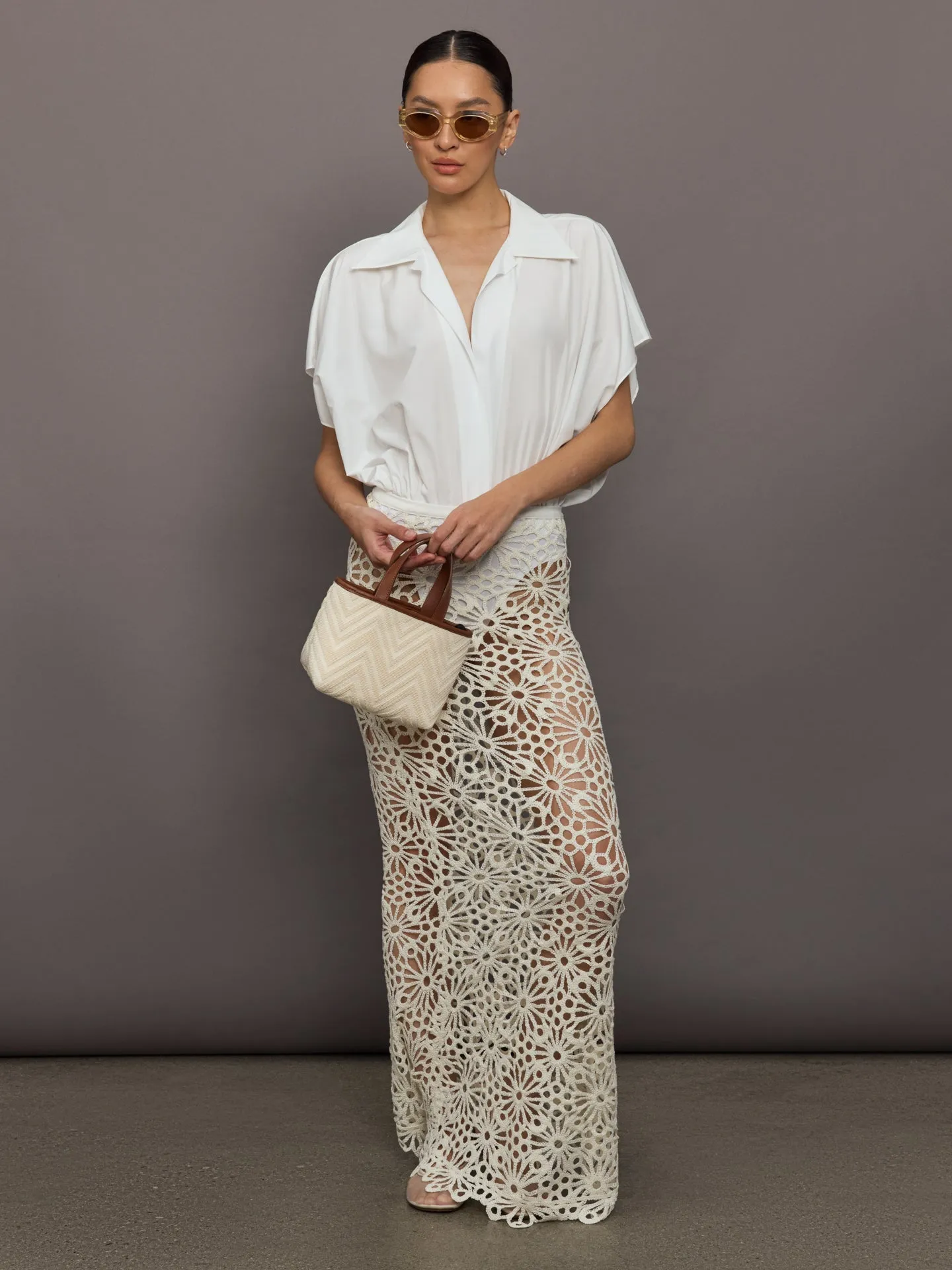 Super OS Sleeveless BF NK Shirt Bodysuit - Snow White sold by Carbon38 product image thumbnail 5