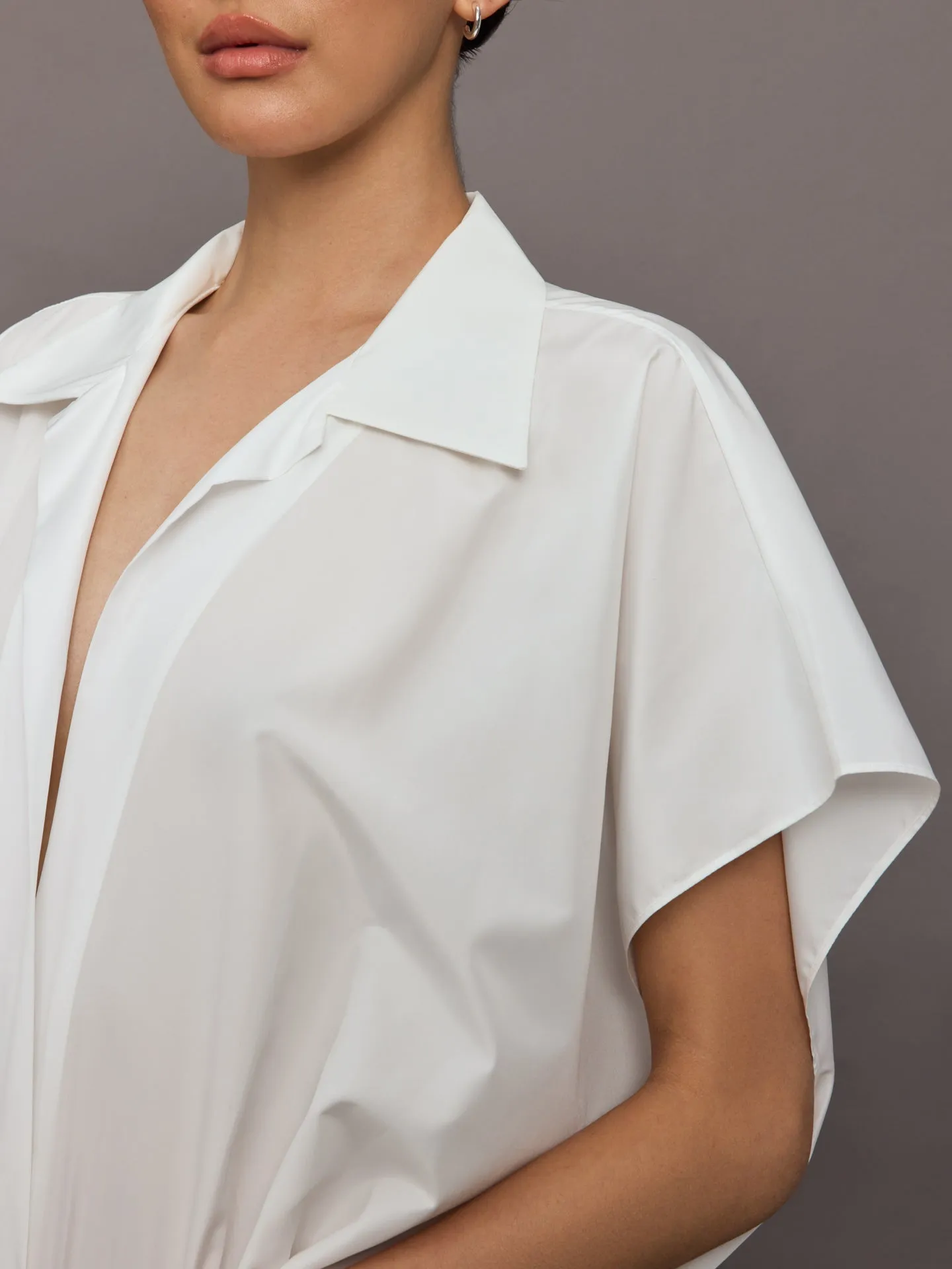 Super OS Sleeveless BF NK Shirt Bodysuit - Snow White sold by Carbon38 product image thumbnail 4