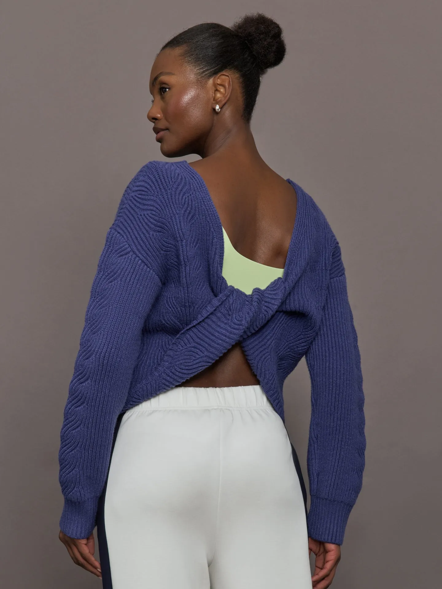 Twist Pullover - Future Dusk sold by Carbon38