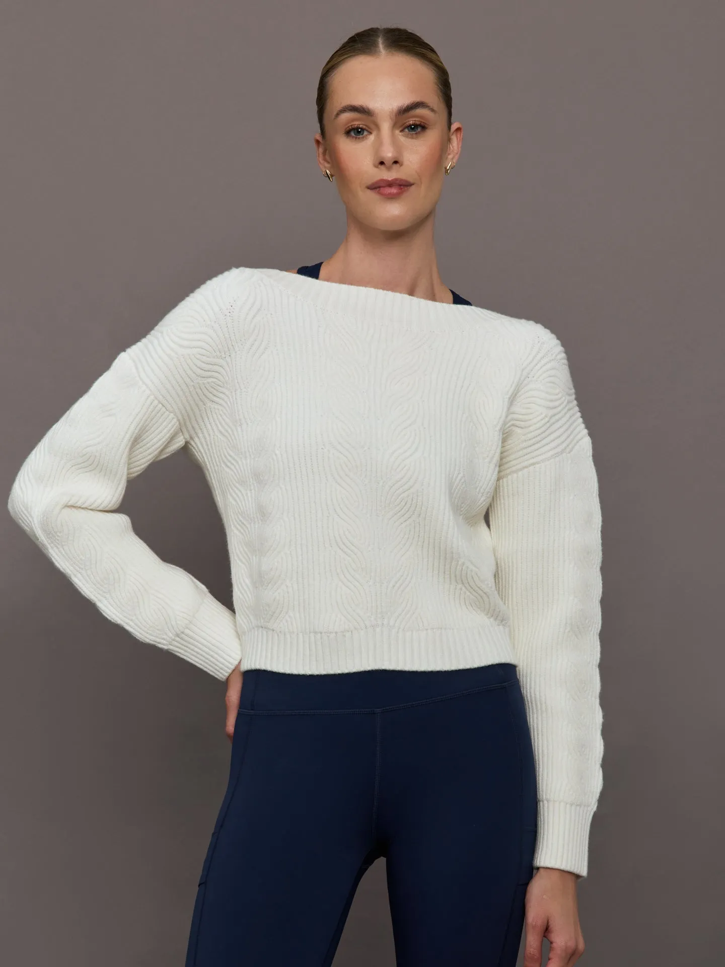 Twist Pullover - Ivory sold by Carbon38 product image thumbnail 2